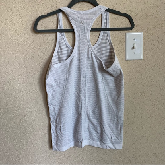 Lululemon Swiftly Tank, White Size 8 - Picture 3 of 4